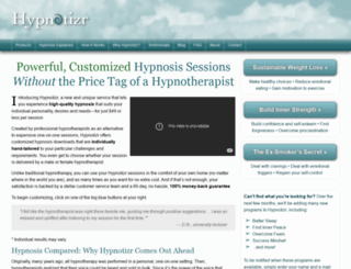hypnotizr.com screenshot