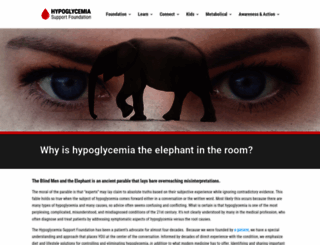hypoglycemia.org screenshot