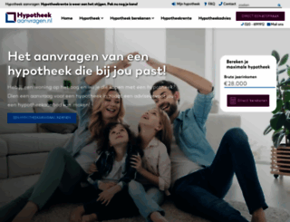 hypotheek-aanvragen.nl screenshot