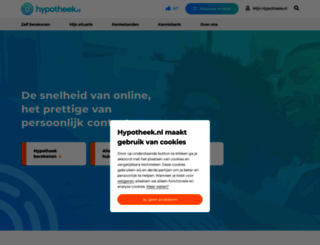 hypotheek.nl screenshot