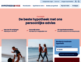 hypotheekvisie.nl screenshot