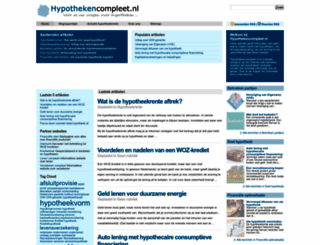 hypothekencompleet.nl screenshot