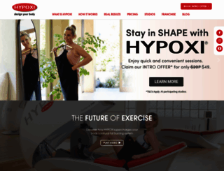 hypoxi.com.au screenshot