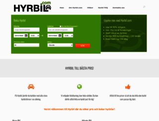 hyrbil.com screenshot