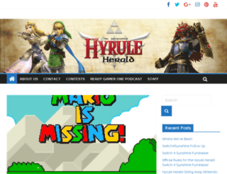 hyruleherald.com screenshot