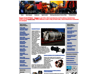 hyspan.com screenshot