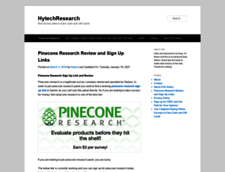 hytechresearch.com screenshot