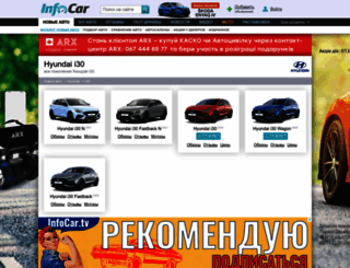 hyundai-i30.infocar.ua screenshot