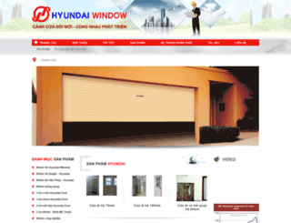 hyundaidoor.com.vn screenshot