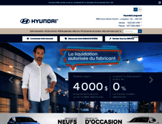 hyundailongueuil.com screenshot