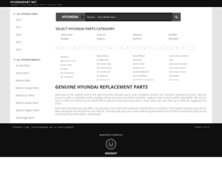 hyundaipart.net screenshot