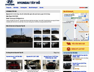 hyundaitayho.bonbanh.com screenshot