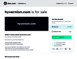 hyvernion.com screenshot