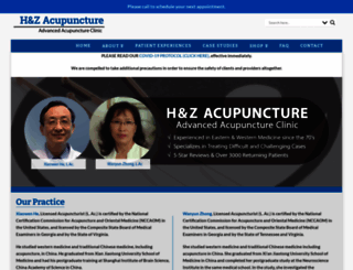 hz-acupuncture.com screenshot