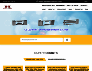 hzloadcell.com screenshot