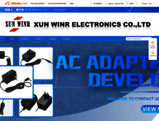 hzxunwinr.en.alibaba.com screenshot