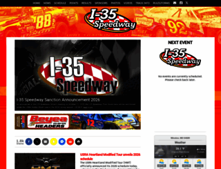 i-35speedway.net screenshot