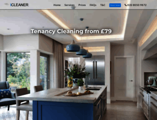 i-cleaner.co.uk screenshot