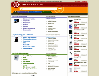 i-comparateur.com screenshot