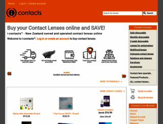 i-contacts.co.nz screenshot