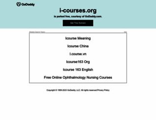 i-courses.org screenshot