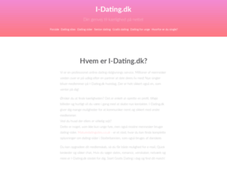 i-dating.dk screenshot