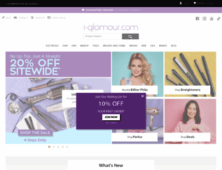 i-glamour.com screenshot