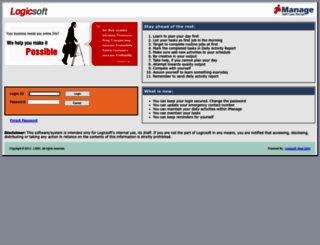 i-manage.logicsoft.online screenshot