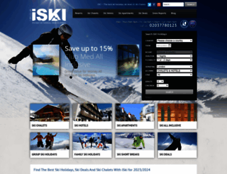 i-ski.co.uk screenshot