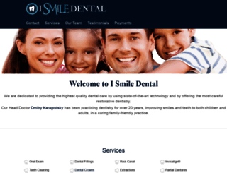 i-smile-dental.com screenshot