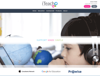 i-teach.org.uk screenshot