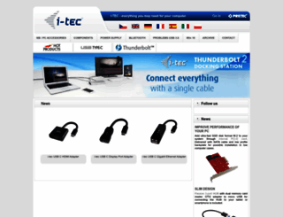 i-tec-europe.eu screenshot
