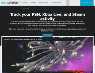 i.exophase.com screenshot