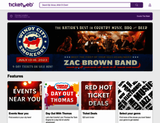 i.ticketweb.com screenshot
