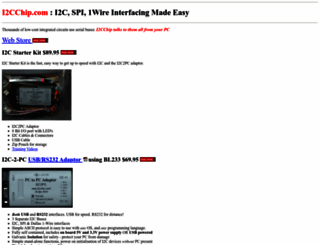 i2cchip.com screenshot