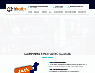 ia-hosting.com screenshot
