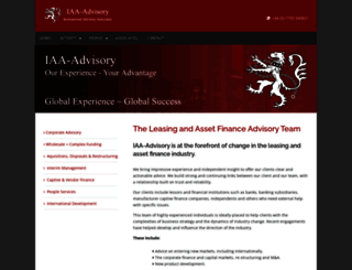 iaa-advisory.com screenshot