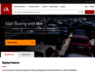 iaa-auctions.com screenshot