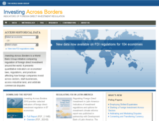 iab.worldbank.org screenshot