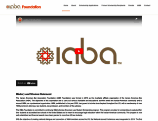 iabafoundation.org screenshot