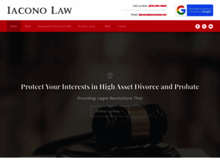 iaconolaw.net screenshot