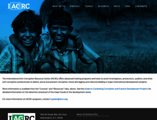 iacrc.org screenshot