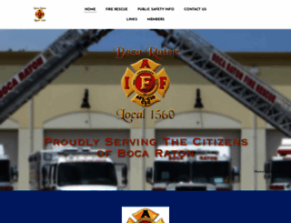 iaff1560.org screenshot