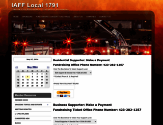 iaff1791.org screenshot