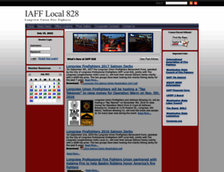 iaff828.org screenshot