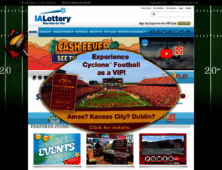 ialottery.com screenshot