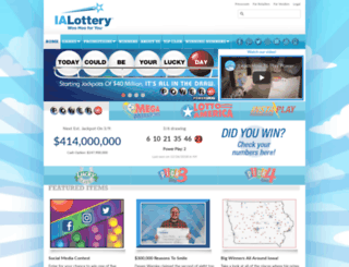 ialottery.org screenshot