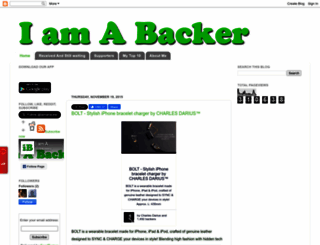 iamabacker.com screenshot