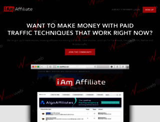 iamaffiliate.com screenshot