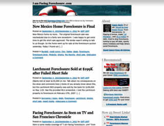 iamfacingforeclosure.com screenshot